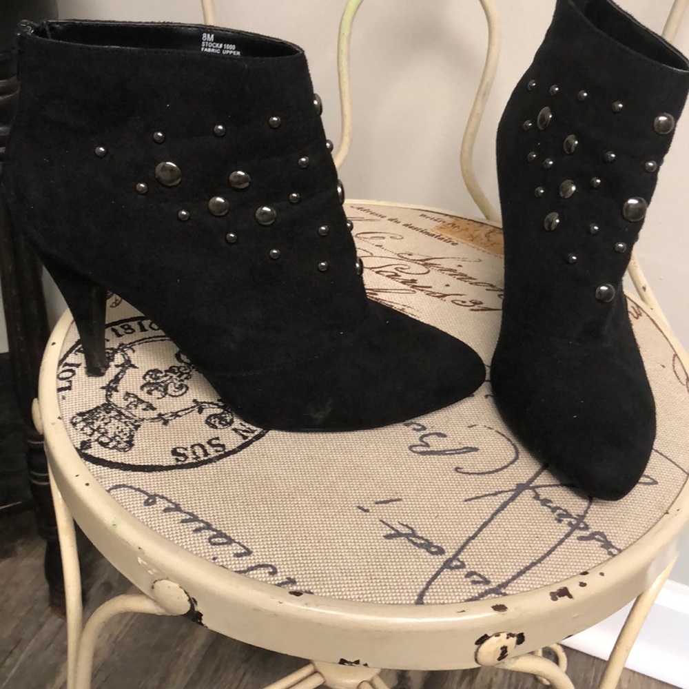 Black booties